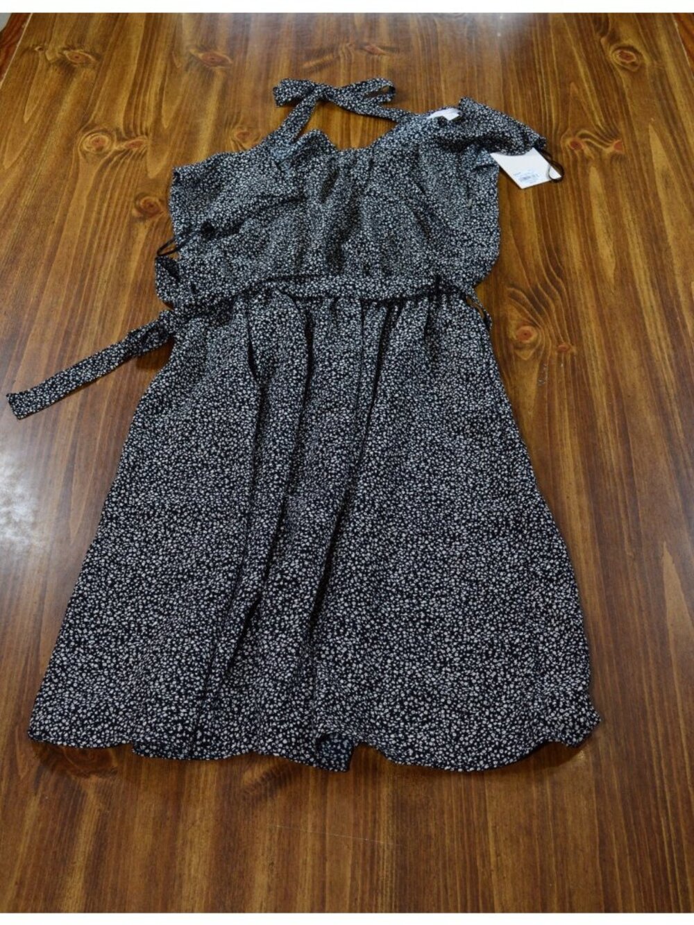 Women’s Size XS Dress Lauren Conrad Floral Boho Chic Cottagecore Romantic Black